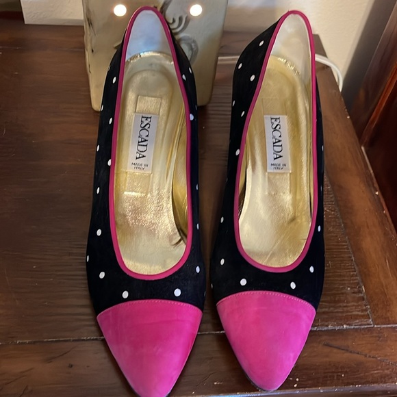 ESCADA SUEDE HELLS *VINTAGE 90s* - Picture 2 of 8